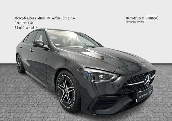 Mercedes-Benz Klasa C cena 249900 przebieg: 41200, rok produkcji 2021 z Wrocław małe 407